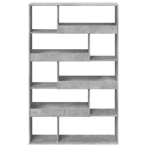 Huoneenjakaja betoninharmaa 100x33x156,5 cm tekninen puu