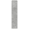 Huoneenjakaja betoninharmaa 100x33x156,5 cm tekninen puu