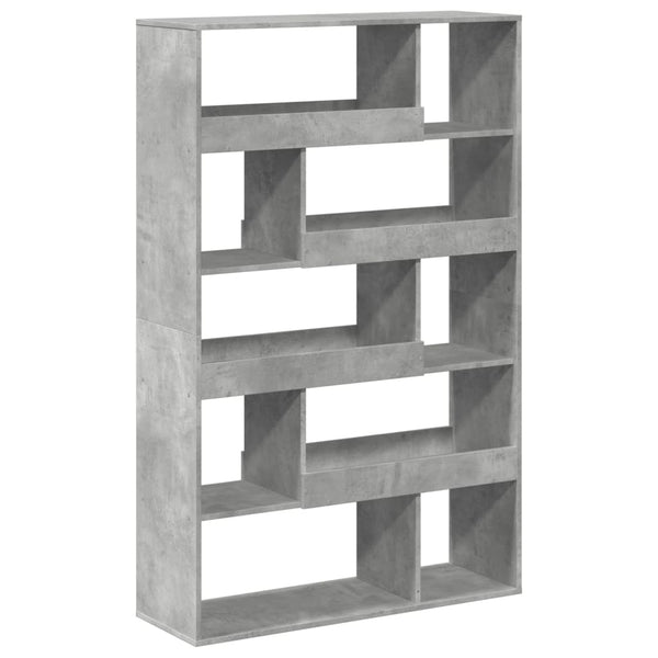 Huoneenjakaja betoninharmaa 100x33x156,5 cm tekninen puu
