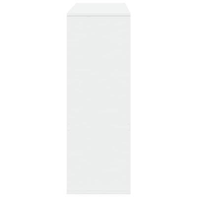 Valkoinen huoneenjakaja Antoanete 100x33x94,5cm (puinen)