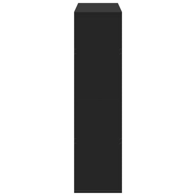 Musta huoneenjakaja Antoanete 100x33x125,5cm (puinen)