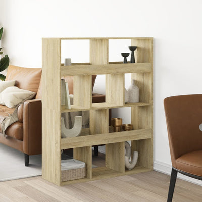 Sonoma tammi huoneenjakaja Antoanete 100x33x125,5cm (puinen)