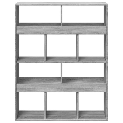 Huoneenjakaja harmaa Sonoma 100x33x125,5 cm tekninen puu