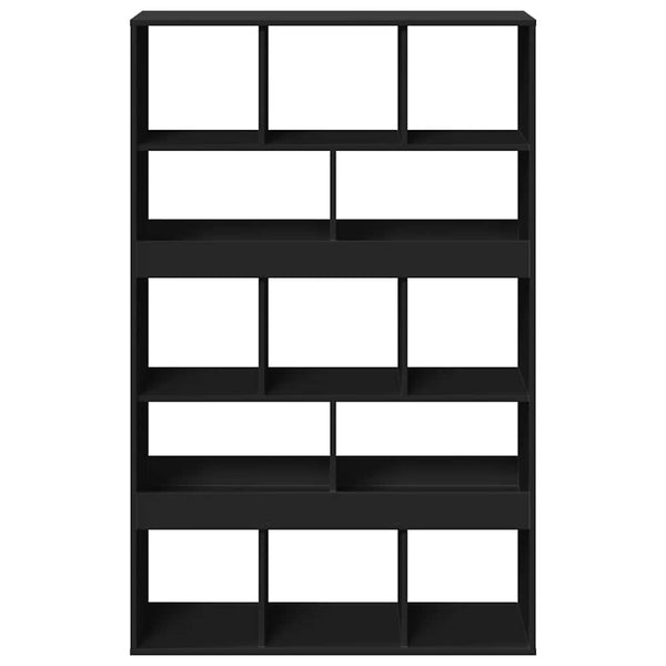 Huoneenjakaja musta 100x33x156,5 cm tekninen puu