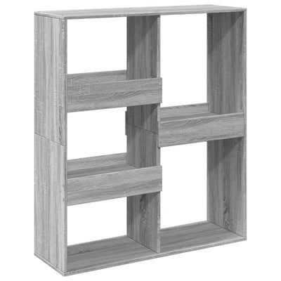 Huoneenjakaja harmaa Sonoma 100x33x115 cm tekninen puu