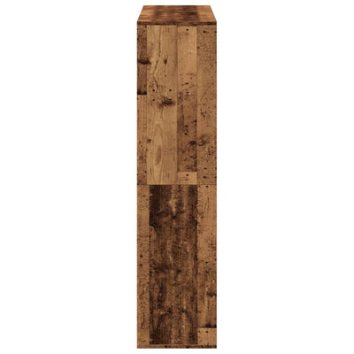 Huoneenjakaja vanha puu 100x33x135 cm tekninen puu