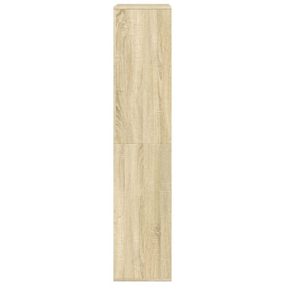Huoneenjakaja Sonoma-tammi 100x33x155,5 cm tekninen puu