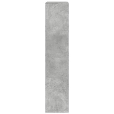 Huoneenjakaja betoninharmaa 100x33x155,5 cm tekninen puu