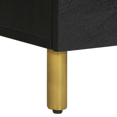 Musta senkit Stanculescu 60x33x75cm (2 kpl suunniteltu puu)