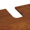 Kylpyhuonekalustesetti 5 kpl pähkinäpuu 38 x 33 x 160 cm