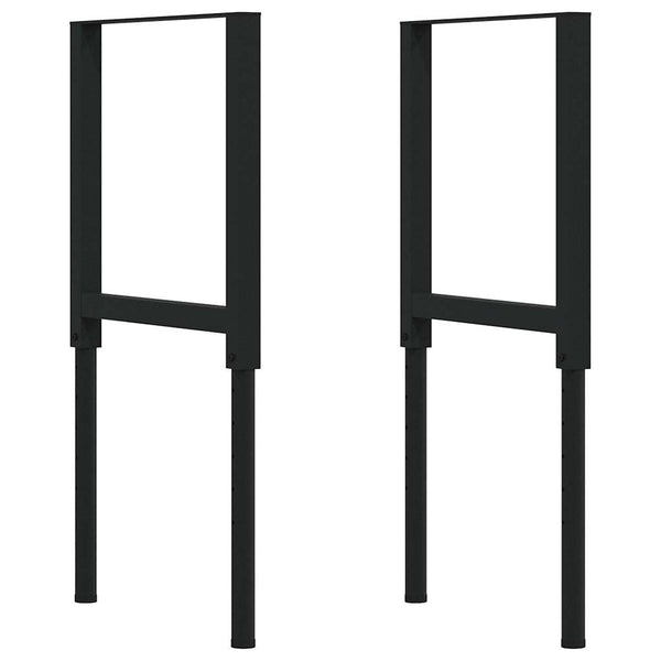Työpenkki v.ruskea 100x60x(71,5-98) cm täysi tammi
