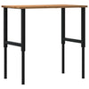 Työpenkki v.ruskea 100x60x(71,5-98) cm täysi tammi