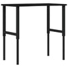 Työpenkki t.ruskea 100x60x(71,5-98) cm täysi tammi