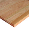 työpöytä vaaleanruskea 80x60x(71,5-98) cm massiivipuutammea