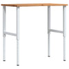 Työpenkki v.ruskea 100x60x(71,5-98) cm täysi tammi