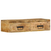 Seinä-TV-kaappi 80x30x19 cm Massiivipuuta mango