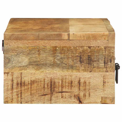 Seinä-TV-kaappi 80x30x19 cm Massiivipuuta mango
