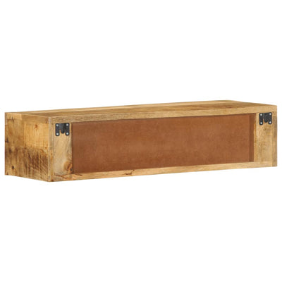 Seinä-TV-kaappi 80x30x19 cm Massiivipuuta mango