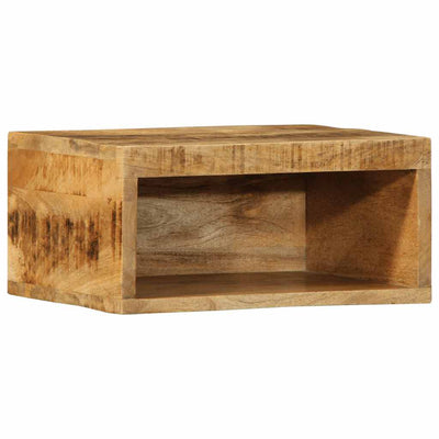 Seinä-TV-kaappi 40x30x19 cm Massiivipuuta mango