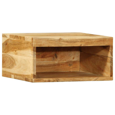 Seinä-TV-kaappi 40x30x19 cm massiivipuu akaasia