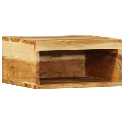 Seinä-TV-kaappi 40x30x19 cm massiivipuu akaasia