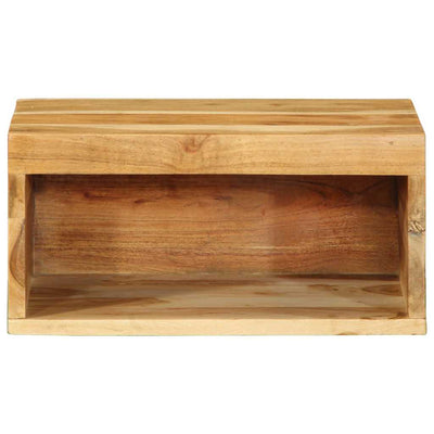 Seinä-TV-kaappi 40x30x19 cm massiivipuu akaasia