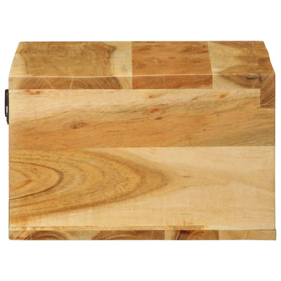 Seinä-TV-kaappi 40x30x19 cm massiivipuu akaasia