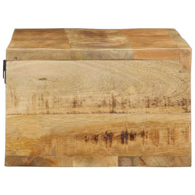 Seinä-TV-kaappi 80x30x19 cm Massiivipuuta mango