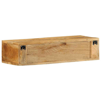 Seinä-TV-kaappi 80x30x19 cm Massiivipuuta mango