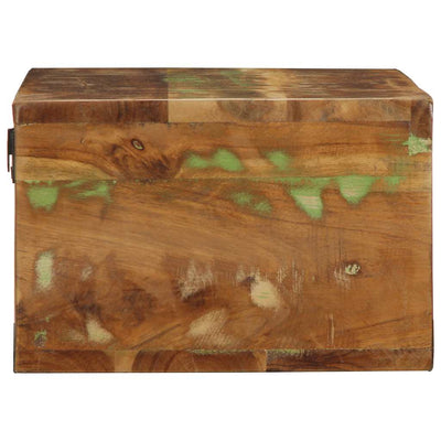 Seinään kiinnitettävä tv-kaappi Bazu (massiivipuu kierrätetty)