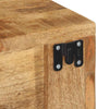 Seinä-TV-kaappi 100x30x19 cm Massiivipuuta mango