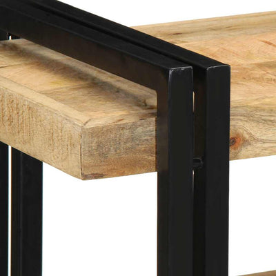 Seinähylly Darinka 70x33x35cm (massiivipuuta mango)