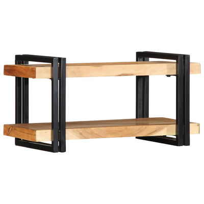 Seinähylly 70x33x35 cm Massiivipuu akaasia