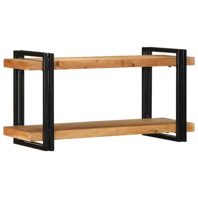 Seinähylly 90x33x45 cm Massiivipuu akaasia