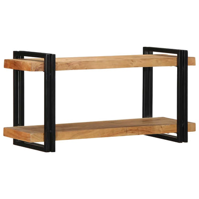 Seinähylly 90x33x45 cm Massiivipuu akaasia