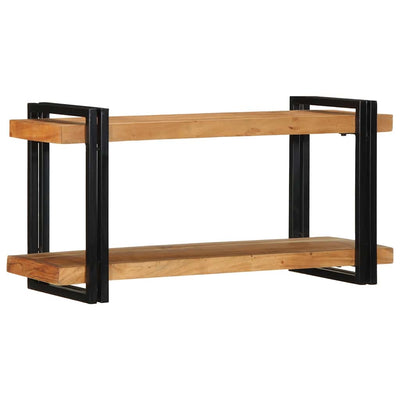 Seinähylly 90x33x45 cm Massiivipuu akaasia