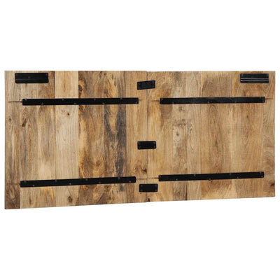Sängynpääty 120 cm Massiivipuuta mango