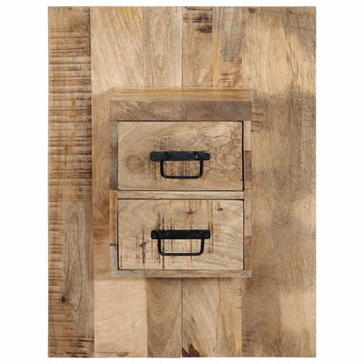 Yöpöytäkaappi 60x32x80 cm Massiivipuuta mango