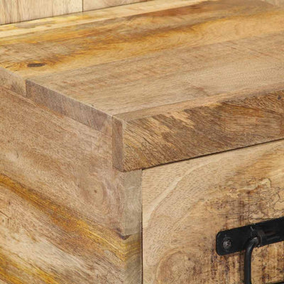 Yöpöytäkaappi Leonardi 60x32x80cm (massiivipuuta mango)