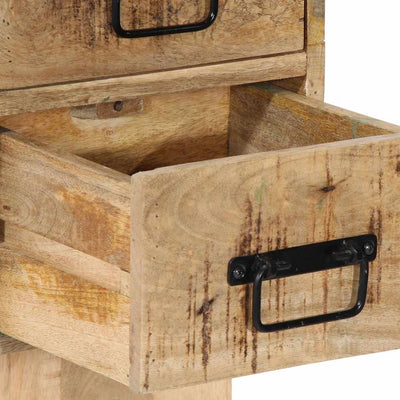 Yöpöytäkaappi Leonardi 60x32x80cm (massiivipuuta mango)