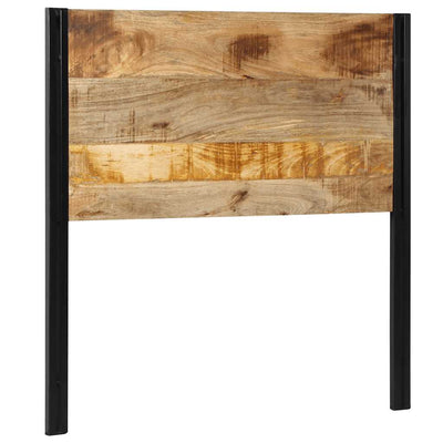 Sängynpääty Pantilie 100cm (massiivipuu mango ja iron)