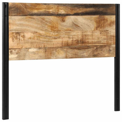 Sängynpääty Pantilie 120cm (mangopuu ja rauta)