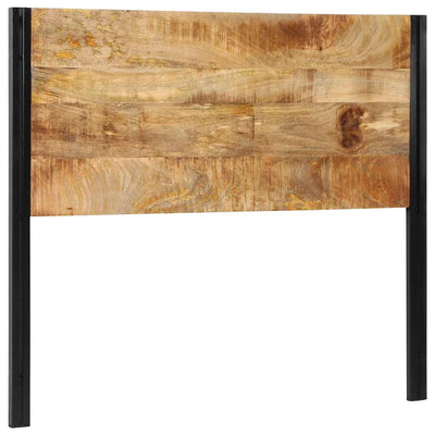 Sängynpääty Pantilie 120cm (mangopuu ja rauta)