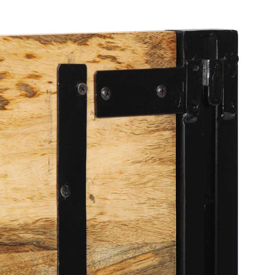 Sängynpääty Pantilie 120cm (mangopuu ja rauta)