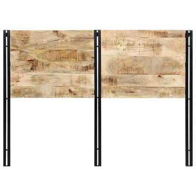 Sängynpääty Pantilie 140cm (mangopuu ja rauta)