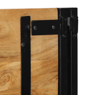 Sängynpääty Pantilie 140cm (akasiapuu ja rauta)