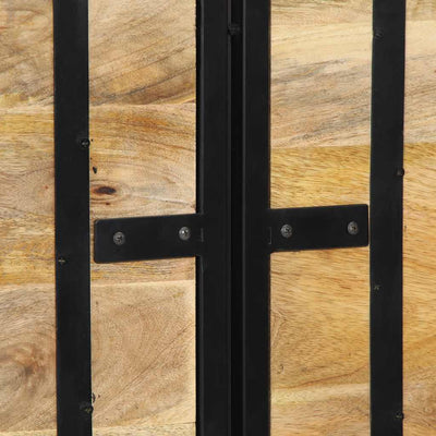 Sängynpääty Pantilie 160cm (mangopuu ja rauta)