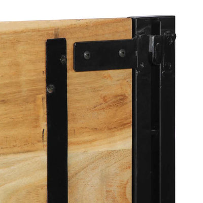 Sängynpääty Pantilie 160cm (akasiapuu ja rauta)