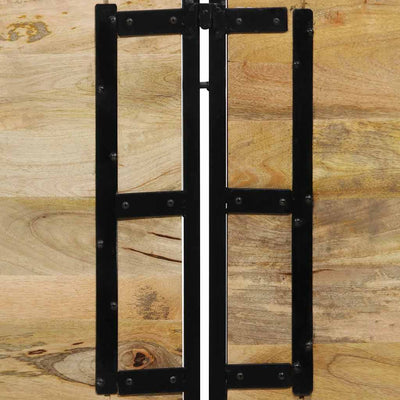 Sängynpääty Pantilie 180cm (mangopuu ja rauta)