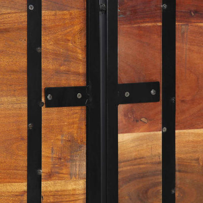 Sängynpääty Pantilie 180cm (kierrätetty täyspuu ja rauta)